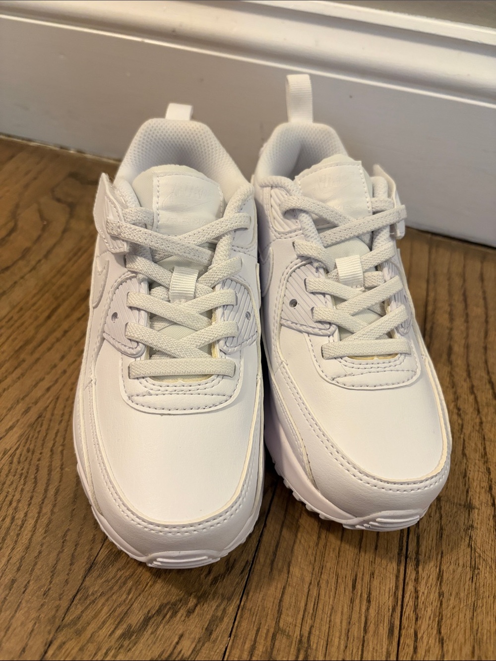 Nike Kids White Low-Top Sneakers
